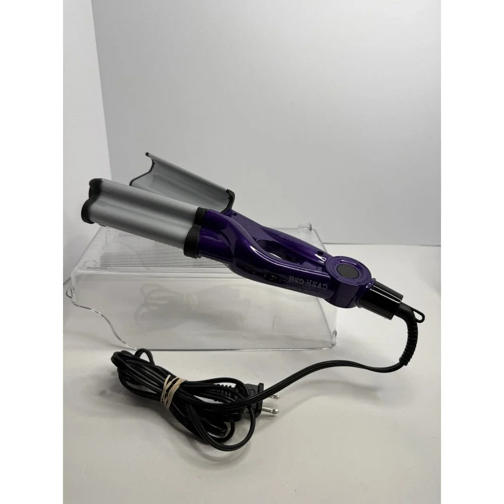 Bed Head TIGI‎ Wave Artist Deep Wave Hair Crimper Purple Works Great